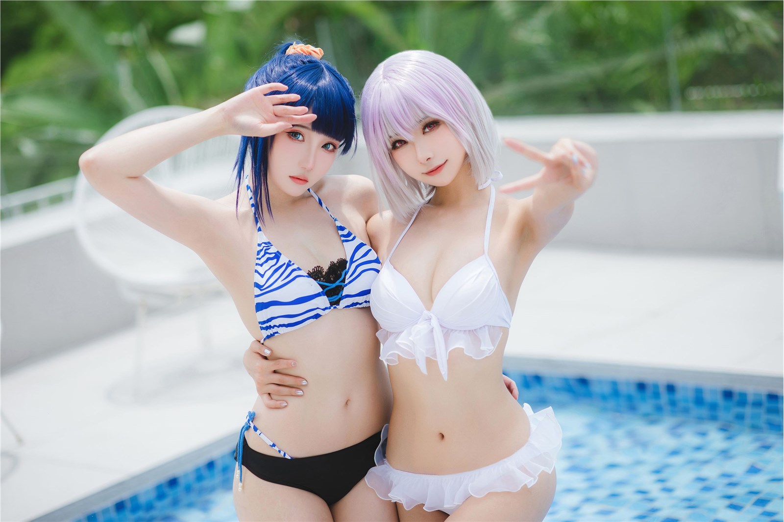 Momoko SunflowerGuaxi Sauce Vol.037 SSSS GRIDMAN Bao Duo Liu HuaXin Tiao Qian swimsuit(20)